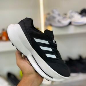 Adidas Lightstrike Running Sneakers – Black/White