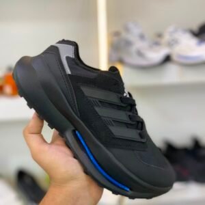 Adidas Light Strike Running Sneakers – Triple Black