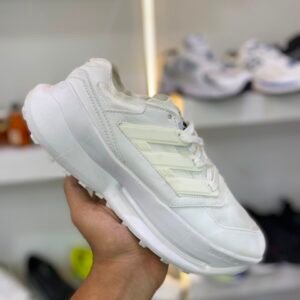 Adidas Lightstrike Running Sneakers – Triple White